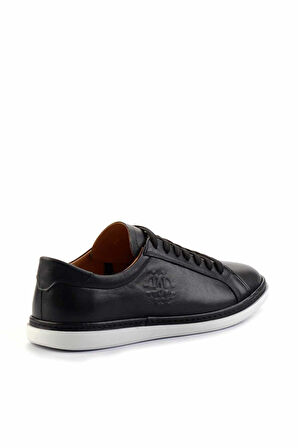 Siyah Leather Erkek Casual Ayakkabı E01304005243