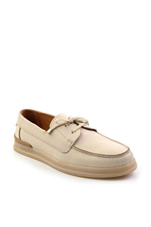 Bej Leather Erkek Casual Ayakkabı E01304414340