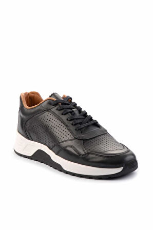 Siyah Leather Erkek Sneaker E01310601003