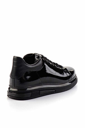 Siyah Hakiki Deri Erkek Sneaker E01310108908
