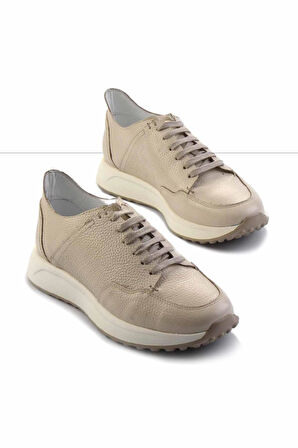Bej Leather Erkek Sneaker E01310110240