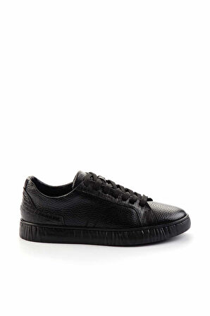 Siyah Leather Erkek Sneaker E01323131040