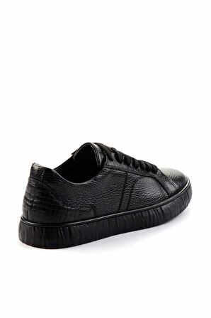 Siyah Leather Erkek Sneaker E01323131040