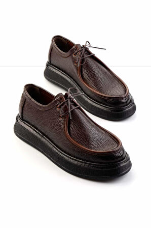 Kahve Leather Erkek Casual Ayakkabı E01323157040