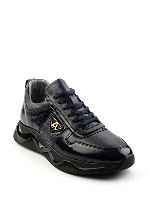 Lacivert Leather Erkek Sneaker E01347072114