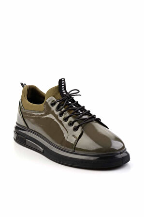Yeşil Leather Erkek Casual Ayakkabı E01347030008
