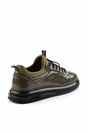 Yeşil Leather Erkek Casual Ayakkabı E01347030008