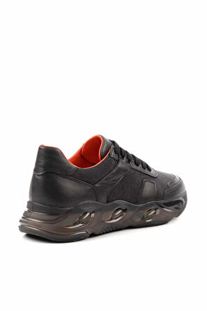 Siyah Leather Erkek Casual Ayakkabı E01350606502