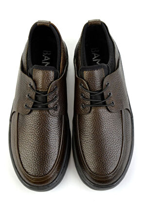 Yeşil Hakiki Deri Erkek Casual Ayakkabı E01396199240