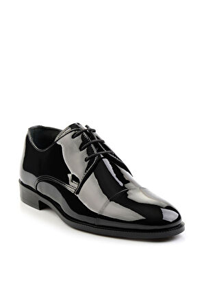 Siyah Leather Erkek Klasik Ayakkabı E01401702808
