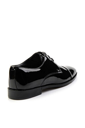 Siyah Leather Erkek Klasik Ayakkabı E01401702808