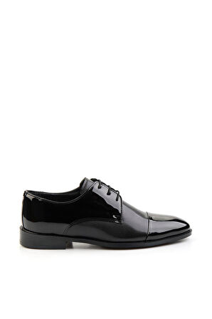Siyah Leather Erkek Klasik Ayakkabı E01401708108