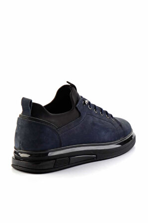 Lacivert Leather Erkek Casual Ayakkabı E01401081201