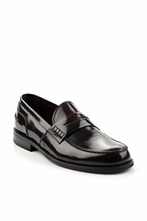 Bordo Leather Erkek Klasik Ayakkabı E01442060014