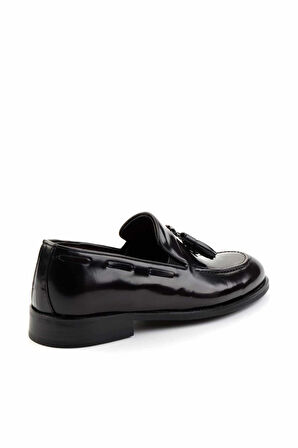 Siyah Leather Erkek Klasik Ayakkabı E01442500114