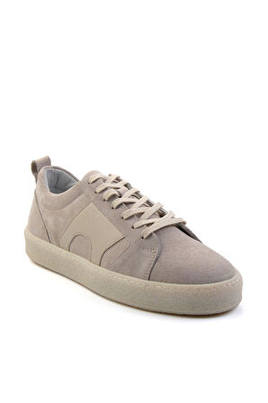 Bej Leather Erkek Sneaker E01442500602
