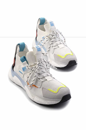 Beyaz File Hakiki Deri Erkek Sneaker E01441000222