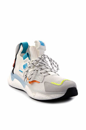 Beyaz File Hakiki Deri Erkek Sneaker E01441000222