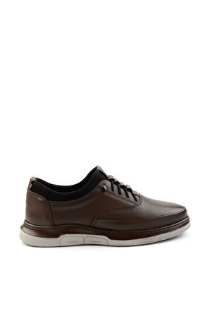 Siyah Leather Erkek Casual Ayakkabı E01440078441