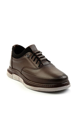 Siyah Leather Erkek Casual Ayakkabı E01440078441