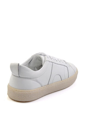 Beyaz Leather Erkek Sneaker E01442500643