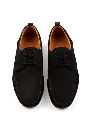 Siyah Leather Erkek Casual Ayakkabı E01547008201