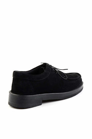 Siyah Leather Erkek Casual Ayakkabı E01556105602