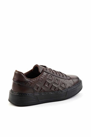 Siyah Leather Erkek Casual Ayakkabı E01556105841