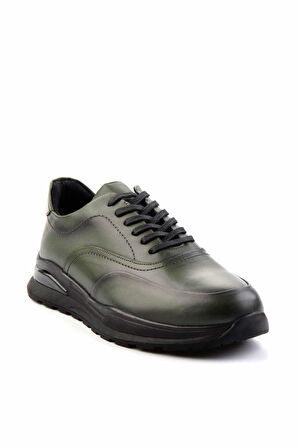 Haki Leather Erkek Casual Ayakkabı E01556105743
