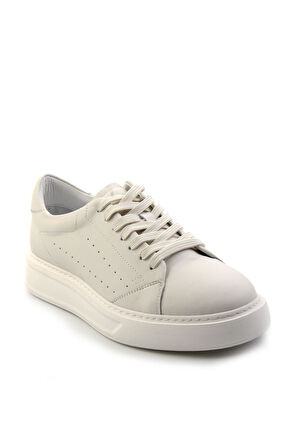 Beyaz Leather Erkek Sneaker E01589521603