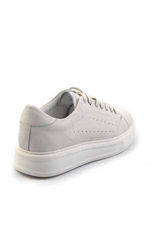Beyaz Leather Erkek Sneaker E01589521603