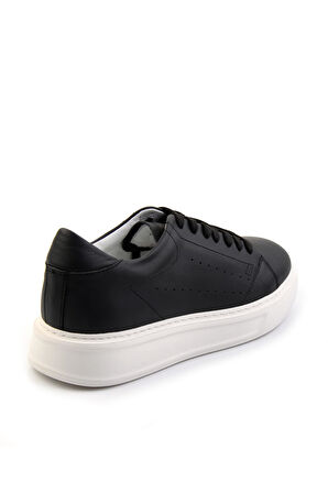 Siyah Leather Erkek Sneaker E01589521603