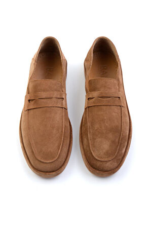 Taba Leather Erkek Loafer Ayakkabı E01589240102