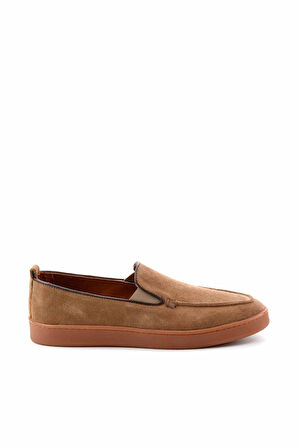 Tütün Leather Erkek Casual Ayakkabı E01585691202