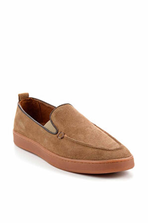 Tütün Leather Erkek Casual Ayakkabı E01585691202