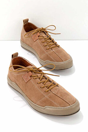 Tütün Leather Erkek Casual Ayakkabı E01585692502