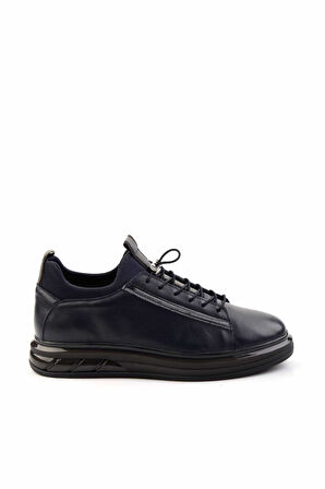 Lacivert Leather Erkek Sneaker E01585756540