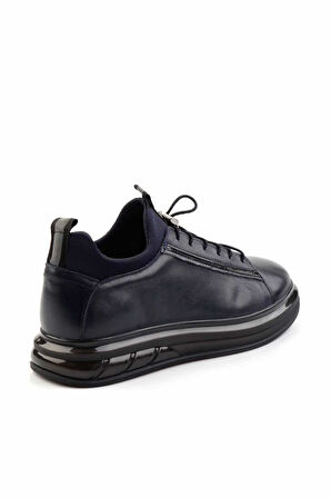 Lacivert Leather Erkek Sneaker E01585756540