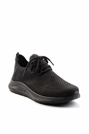 Siyah Triko  Erkek Sneaker E01590010382