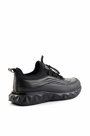 Siyah Paraşüt  Erkek Sneaker E01604835467