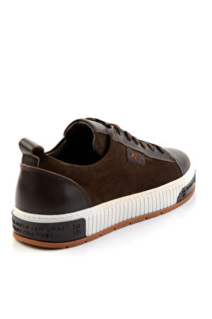 Kahve Kahve Hakiki Deri Erkek Casual Ayakkabı E01610197541