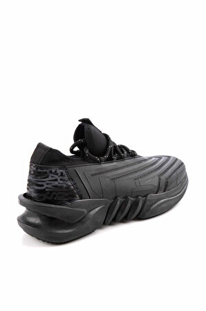 Siyah Kumaş  Erkek Sneaker E01611401004