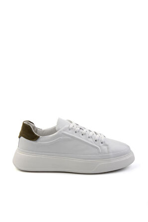 Beyaz Leather Erkek Sneaker E01728033703