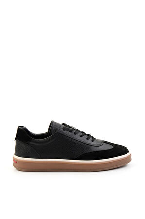 Siyah Leather Erkek Sneaker E01728358003