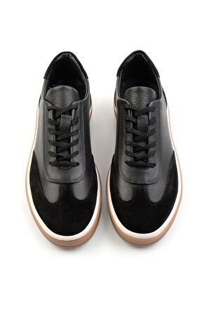 Siyah Leather Erkek Sneaker E01728358003