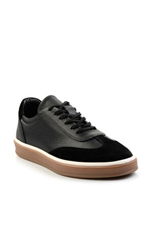 Siyah Leather Erkek Sneaker E01728358003