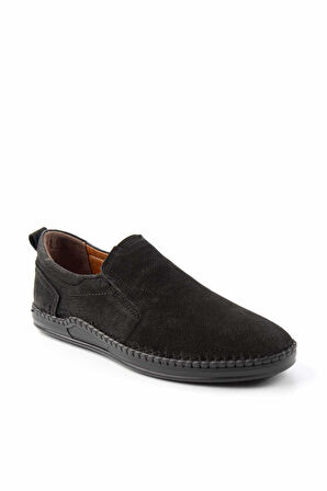 Siyah Leather Erkek Casual Ayakkabı E01733701501