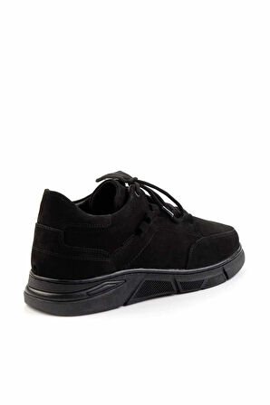 Siyah Leather Erkek Casual Ayakkabı E01733028501