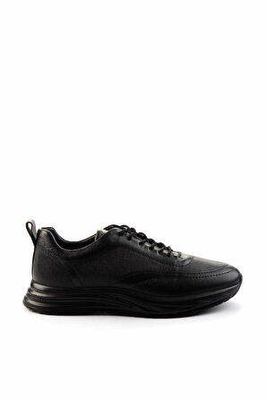 Siyah Leather Erkek Casual Ayakkabı E01759010903