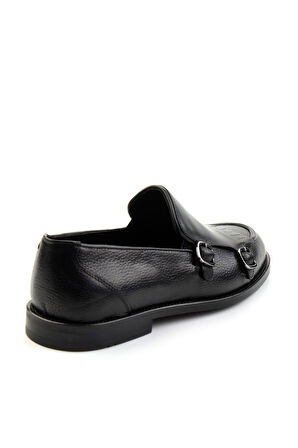 Siyah Leather Erkek Klasik Ayakkabı E01755134603